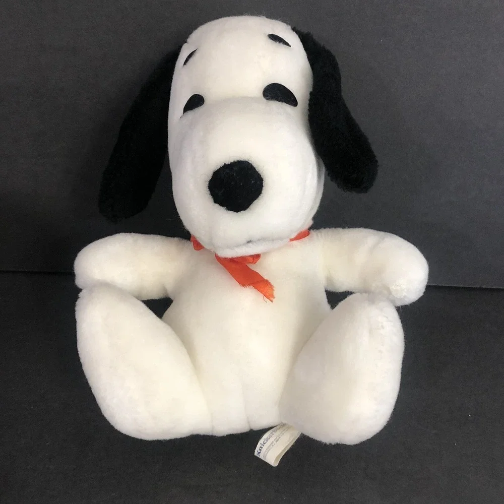 Snoopy Plush Knickerbocker Stuffed Dog Peanuts Gang 9